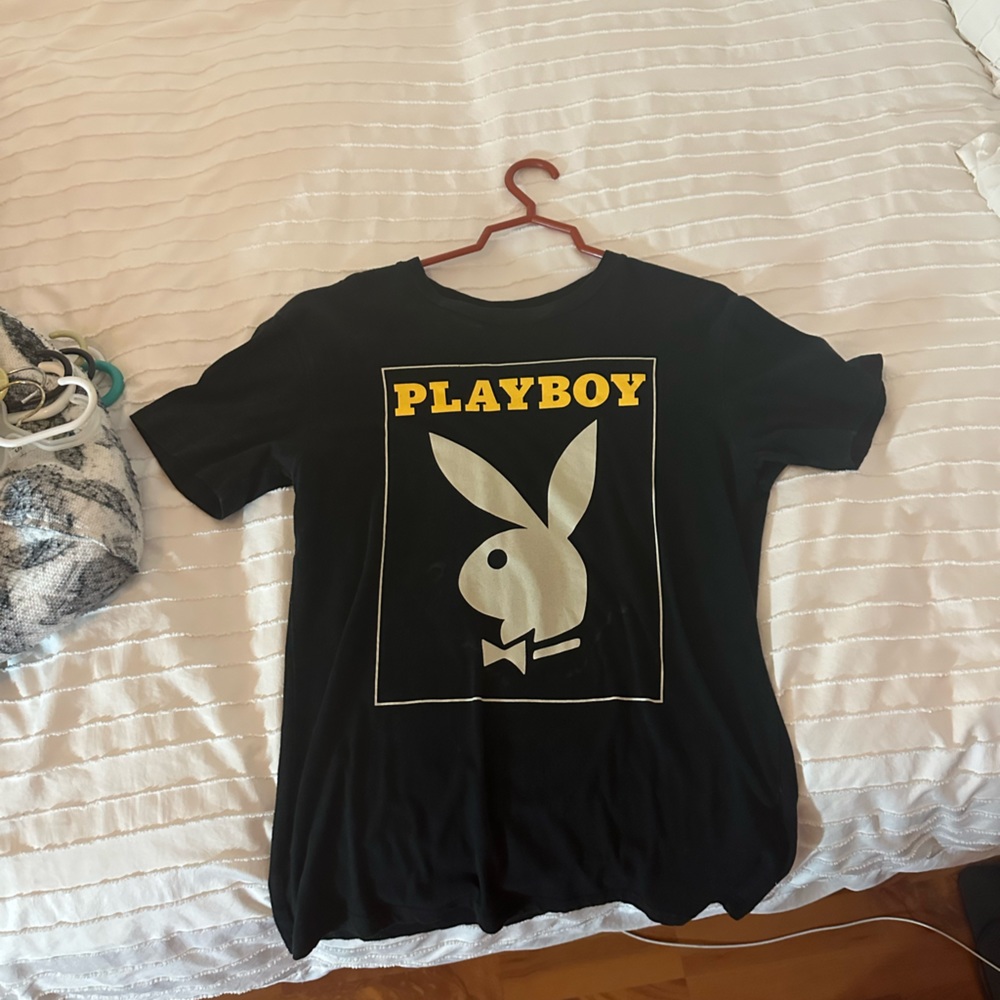 pacsun playboy black tshirt